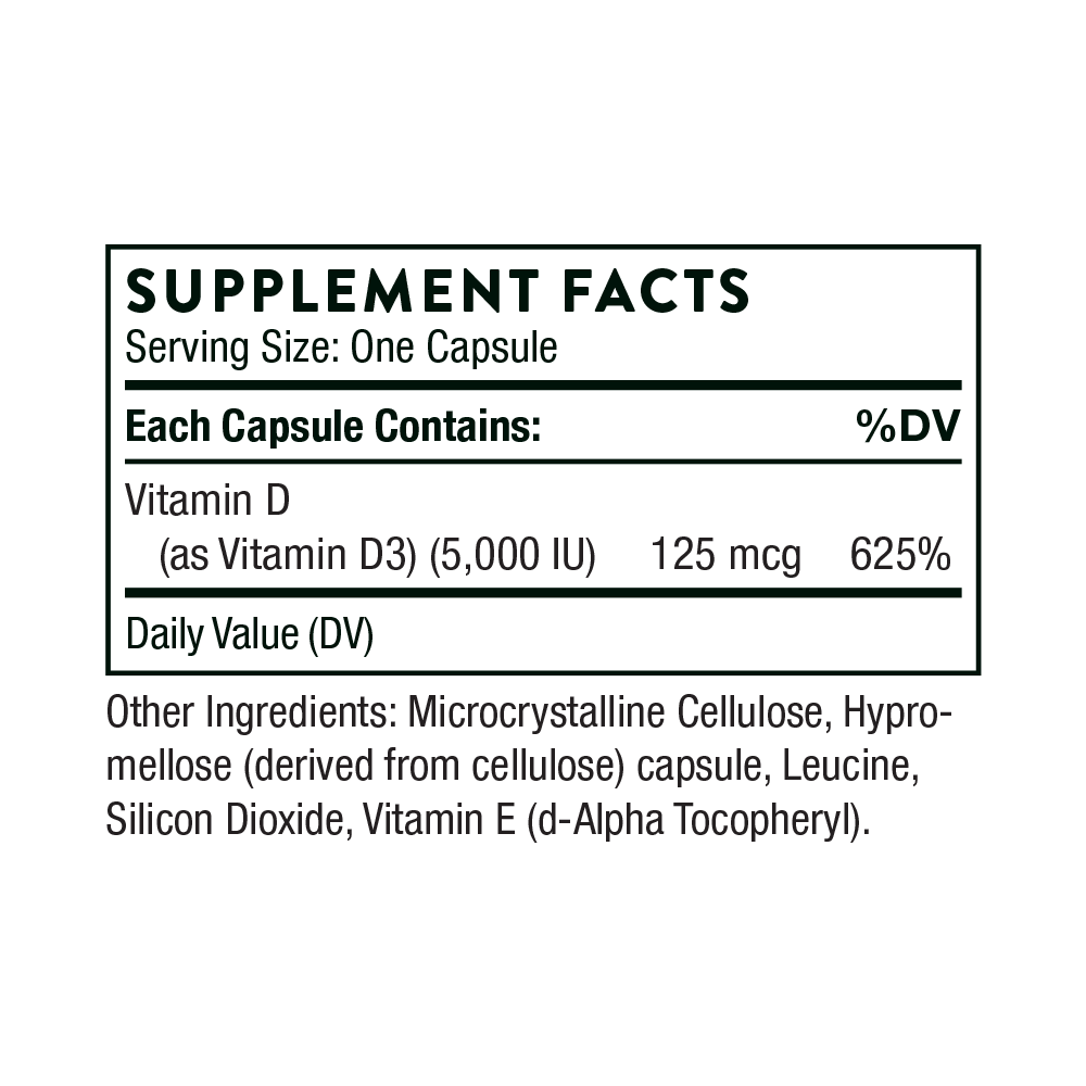 Vitamin D3 5000 IU