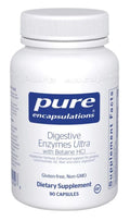 Digestive enzymes with betaine HCl
