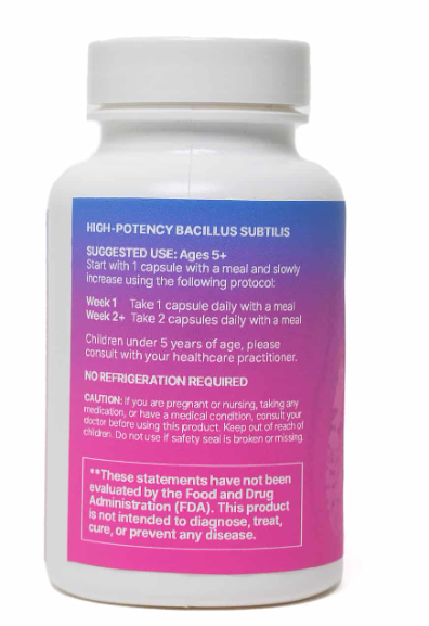 Bacillus subtilis HU58 probiotic