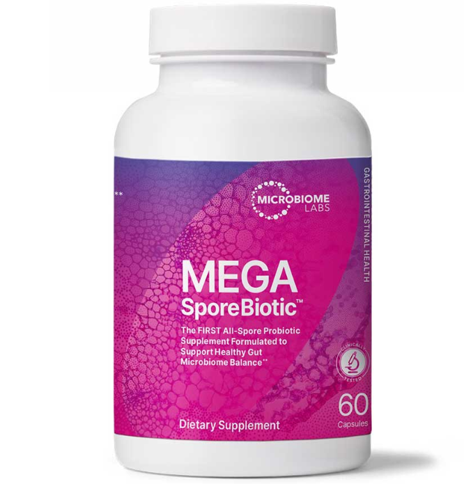Spore-based probiotic 60 capsules