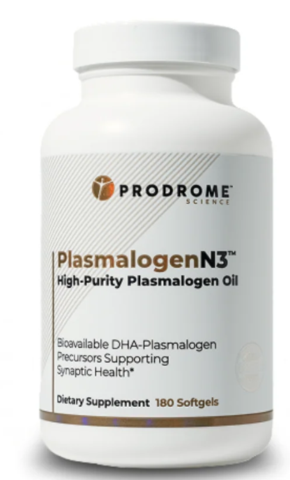 Prodrome Neuro (Plasmalogen N3) 180 capsule bottle