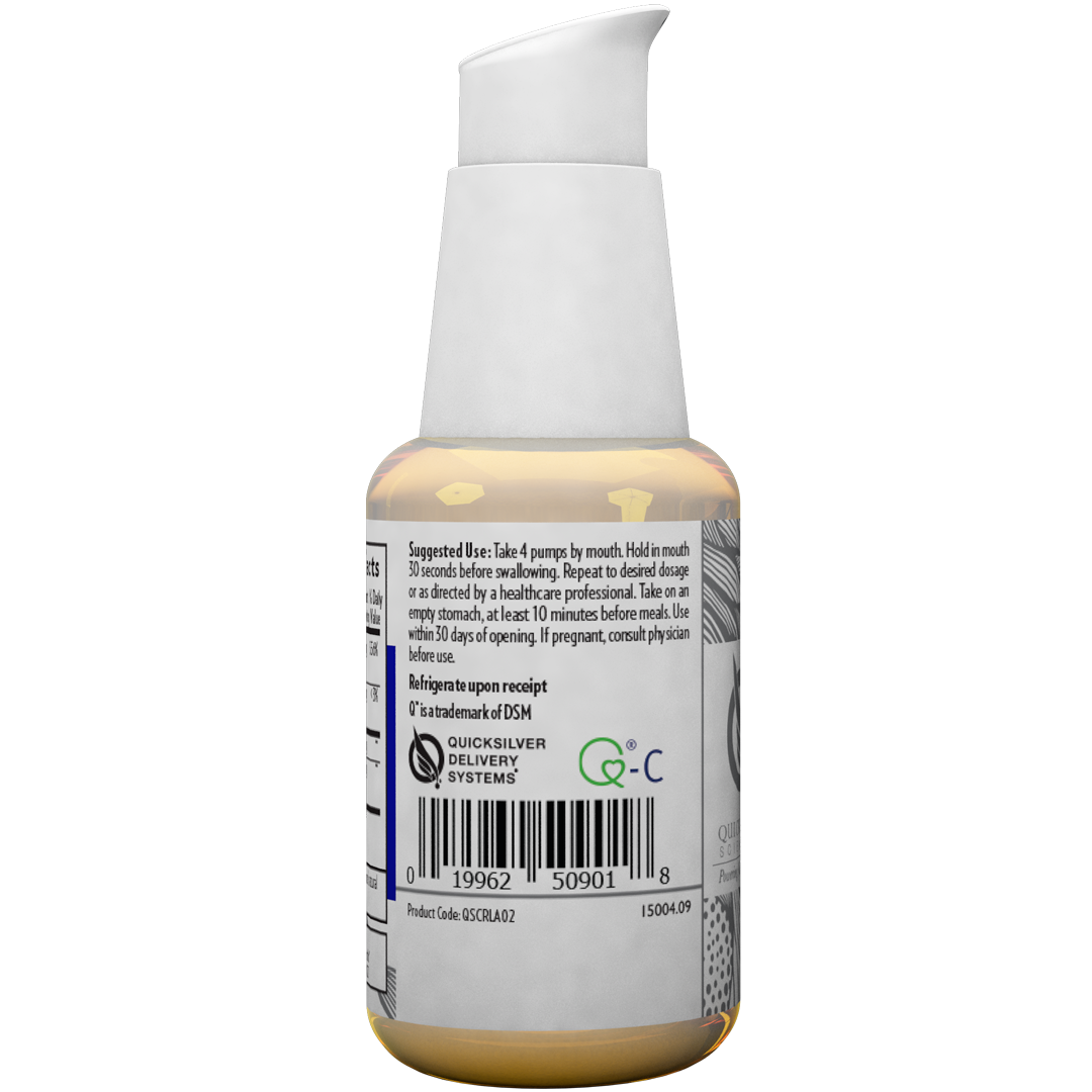 Liposomal vitamin C with R-lipoic acid